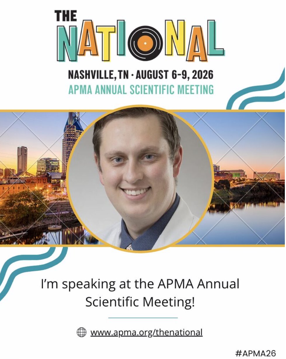 Graphic announcing Peter Sorensen speaking at APMA The National 2026 in Nashville